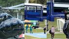 Neymar llegó en helicóptero a concentración de Brasil (Capturas de pantalla)