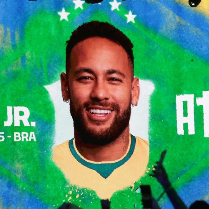 Neymar está lesionado a semanas de que inicie el Mundial 2026 (Reuetrs)