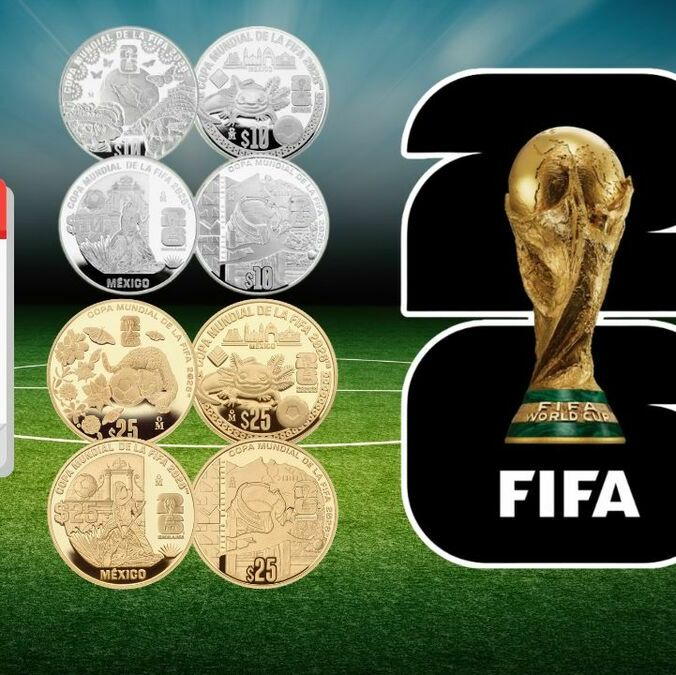 ¿Aún puedes conseguirlas? Así puedes encontrar monedas del Mundial 2026. (FOTO: Especial).