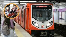 Trabajadores del Metro armaron una campal (Araceli López y captura de video)