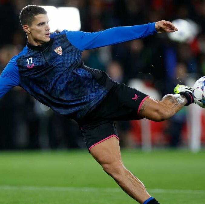 Erik Lamela en su etapa con el Sevilla (Reuters)