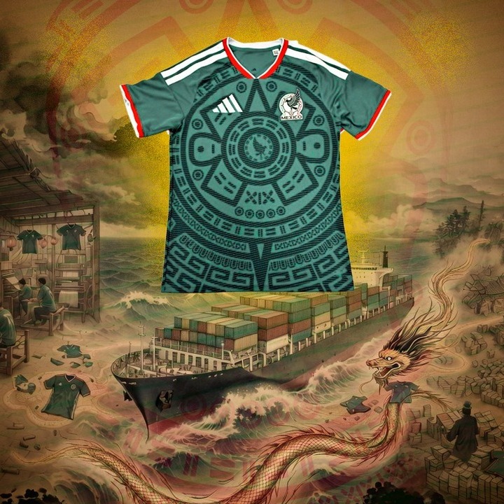 La ruta de los jerseys piratas del Mundial (Diseño mediotiempo)