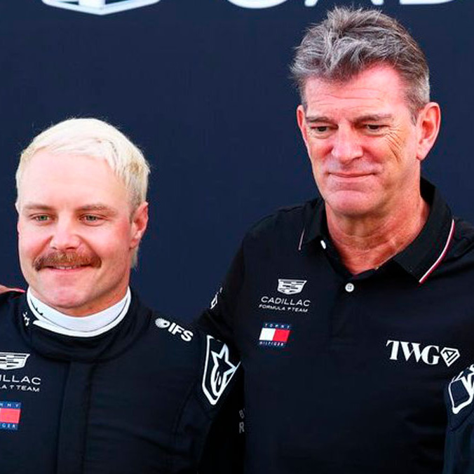 Bottas, Lowdon y Checo Pérez, las caras visibles en Cadillac. (Foto: X @F1)