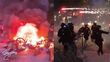Los festejos del PSG se salieron de control  (Capturas de pantalla)