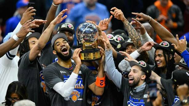 Los Knicks se coronaron en la Conferencia Este de la NBA (Reuters)