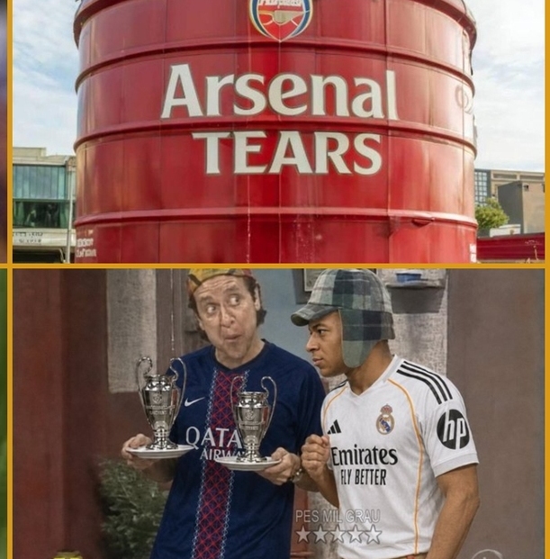 Mejores memes del PSG vs Arsenal (X)