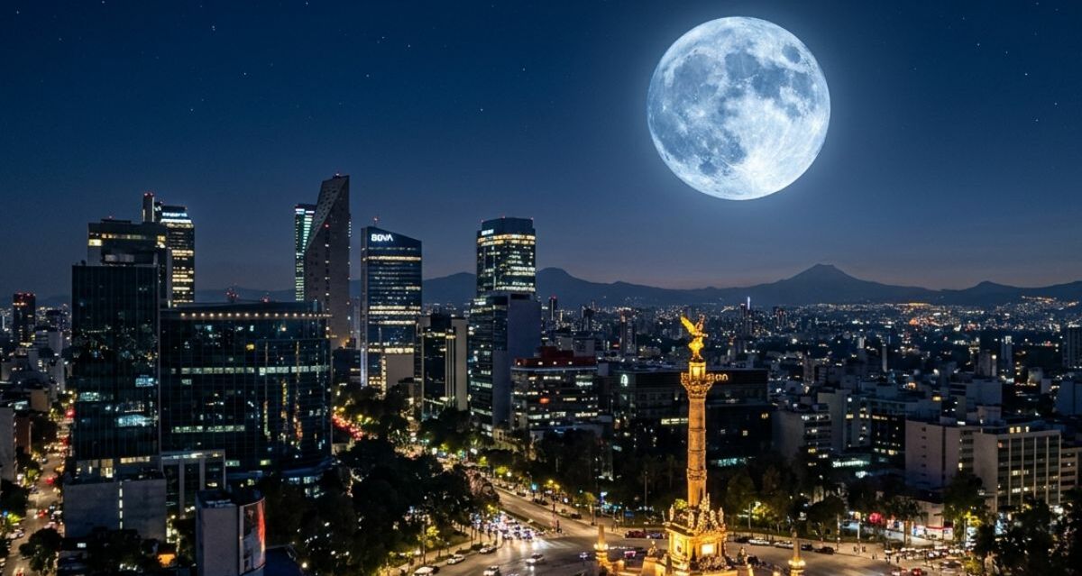 ¿A qué hora y cómo ver la luna azul HOY 31 de mayo 2026? | Foto: Gemini AI