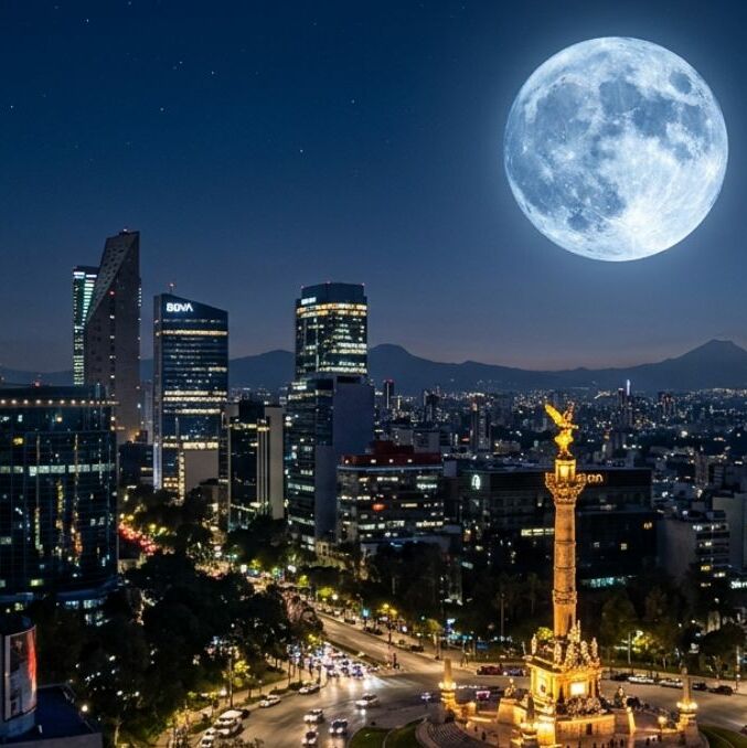 ¿A qué hora y cómo ver la luna azul HOY 31 de mayo 2026? | Foto: Gemini AI