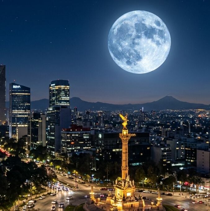 ¿A qué hora y cómo ver la luna azul HOY 31 de mayo 2026? | Foto: Gemini AI