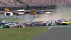Así fue el impresionante choque de 11 autos en la largada de Monza (Capturas de pantalla)