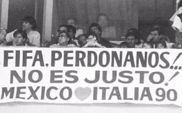 El incidente de "los Cachirules" dejó a la Selección Mexicana fuera del Mundial de Italia 1990 (Captura de Twitter Central Fox).