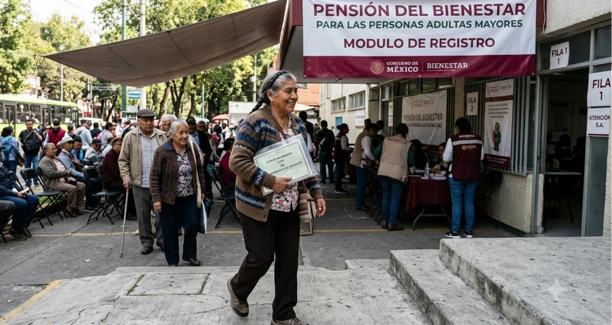Anuncian apertura de registro a la Pensión del Bienestar y fechas clave de entrega | Foto: Gemini