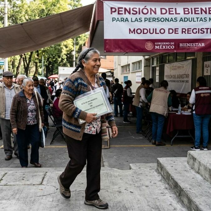 Anuncian apertura de registro a la Pensión del Bienestar y fechas clave de entrega | Foto: Gemini