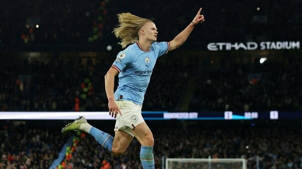 Erling Haaland el Vikingo de Noruega y el Manchester City (FOTO: Reuters)