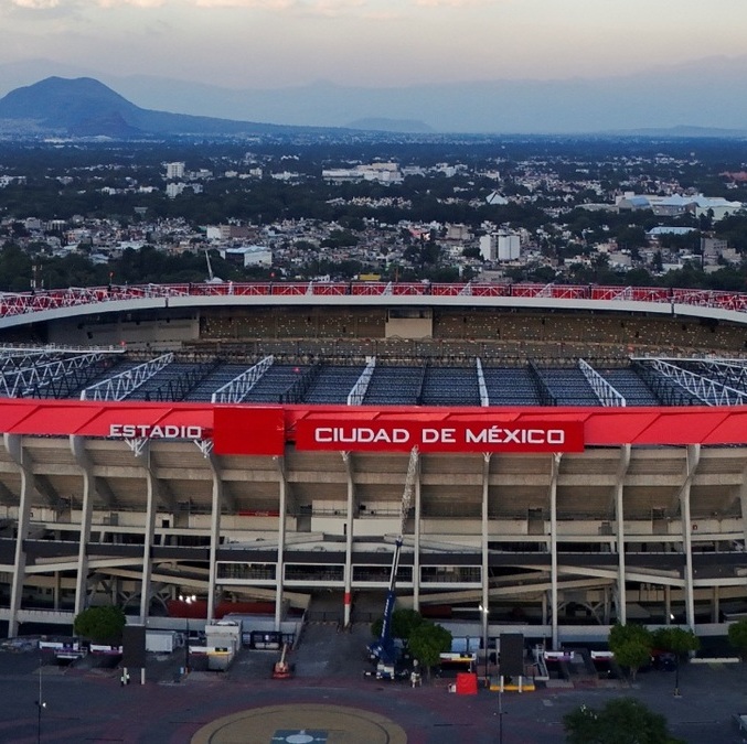 El Estadio Ciudad de México, sede de la Copa del mundo 2026 de la FIFA (Reuters)