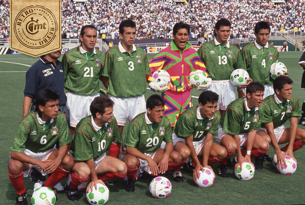 La Selección Nacional que participó en el Mundial de 1994. (Foto: Mexsport)