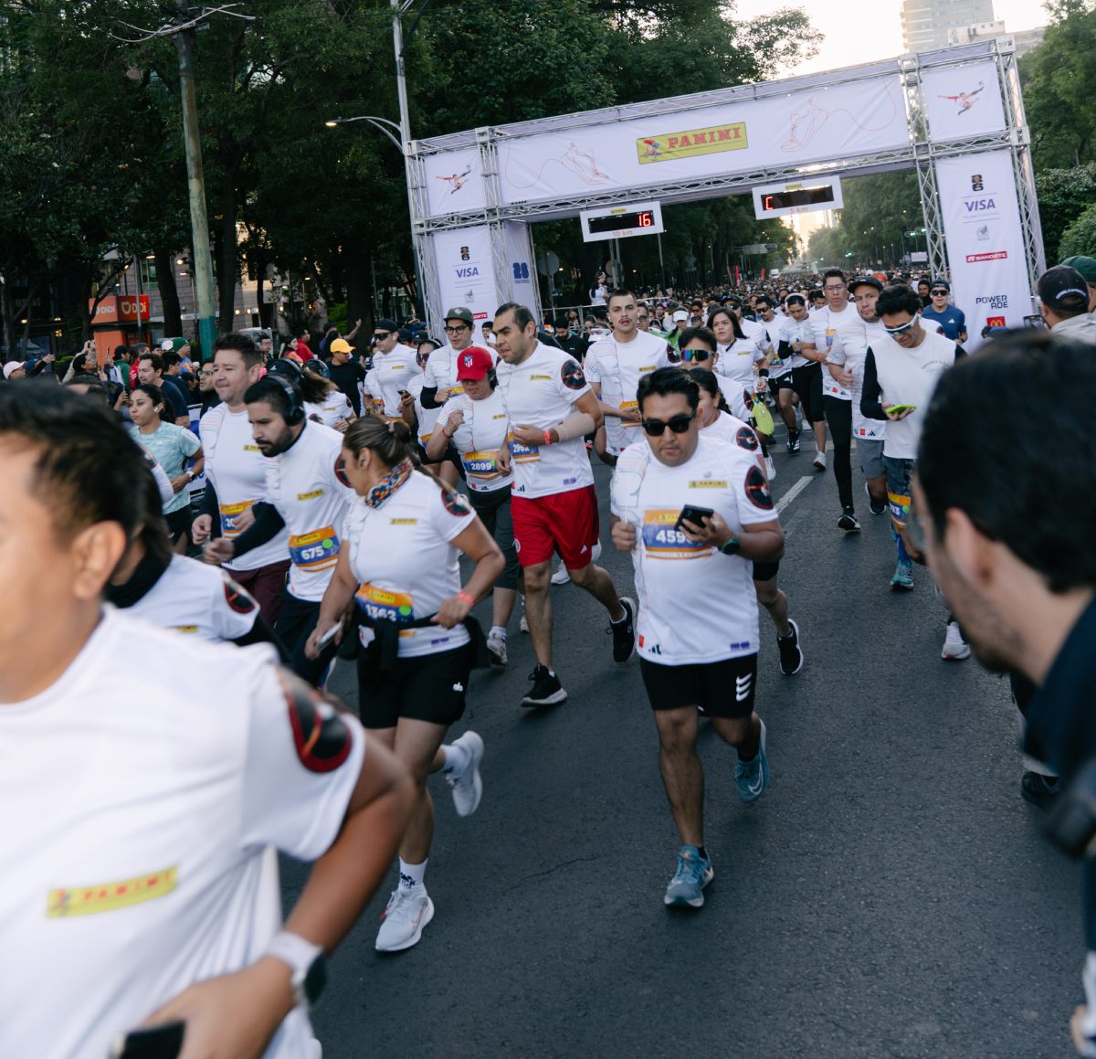 Así se vivió la Carrera Panini en CDMX (Cortesía Panini)