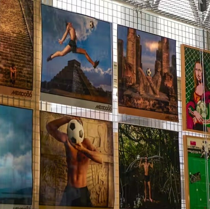 La CDMX tiene una nueva exposición con motivo del Mundial 2026 (Cortesía Airbnb)
