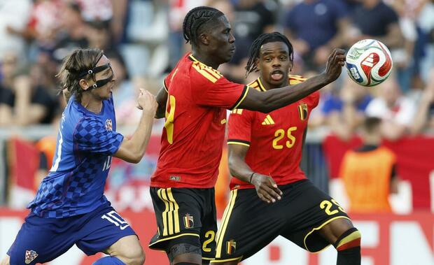 Croacia no pudo con Bélgica. (Foto: EFE)