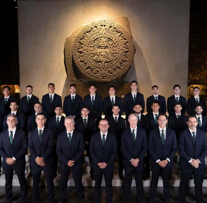 El Tricolor está listo para la Copa del Mundo (@miseleccionmx)