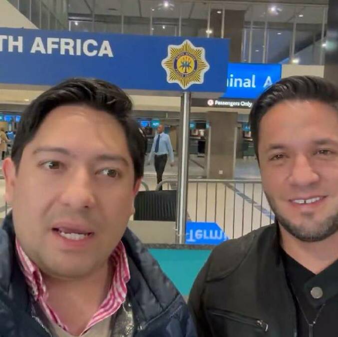 Julio Ibáñez reaparece tras detención en Sudáfrica  / Captura