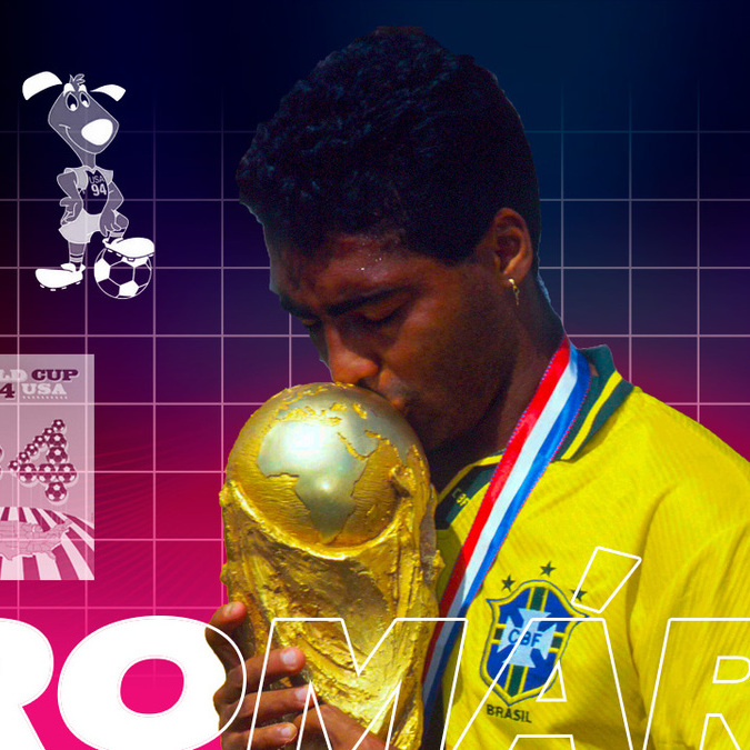 Romario fue figura de Brasil en los Mundiales. (Foto: Mediotiempo)