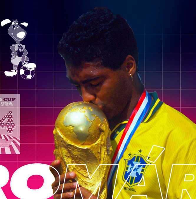 Romario fue figura de Brasil en los Mundiales. (Foto: Mediotiempo)