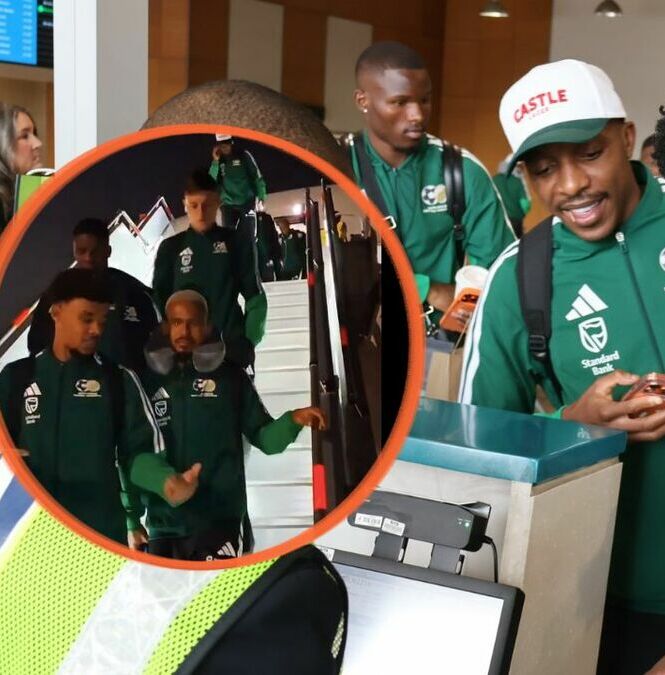 Sudáfrica ya está en suelo mexicano. (Foto: @BafanaBafana)