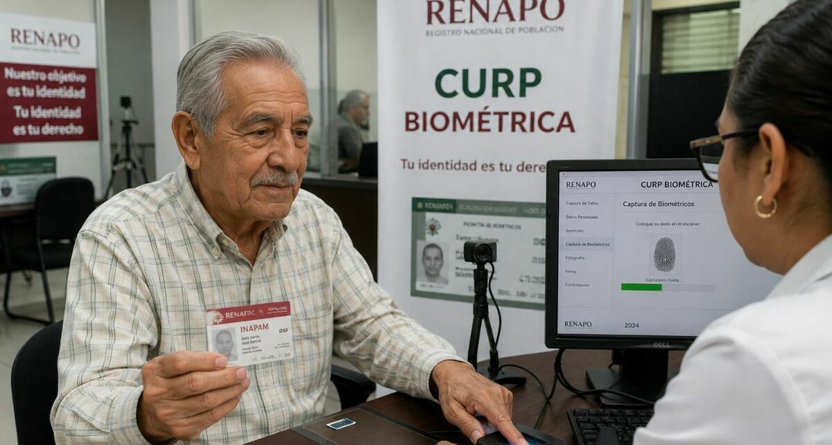 Ubica el módulo para tramitar la CURP Biométrica sin cita si tienes INAPAM. Foto: ChatGPT