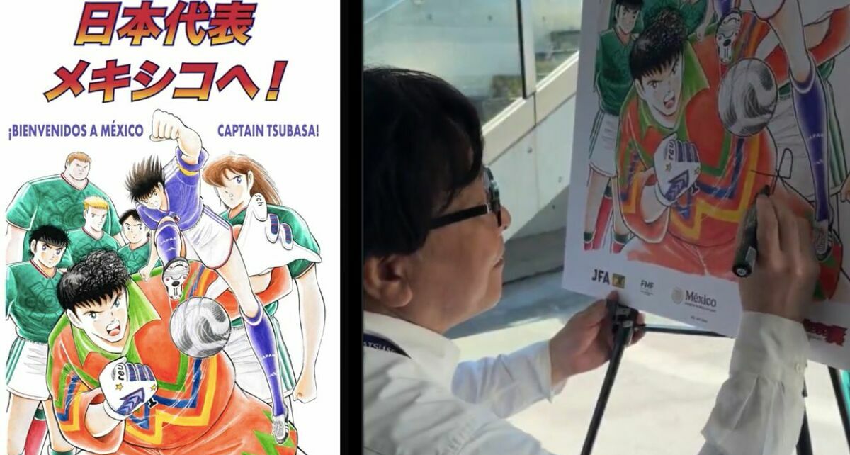 Yoichi Takahashi, creador del manga Capitán Tsubasa. (Foto: captura de pantalla de Embajada de México en Japón)
