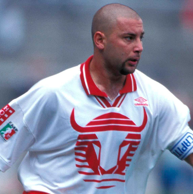 Antonio Mohamed en su etapa como jugador del Toros Neza. (Foto: Mexsport)