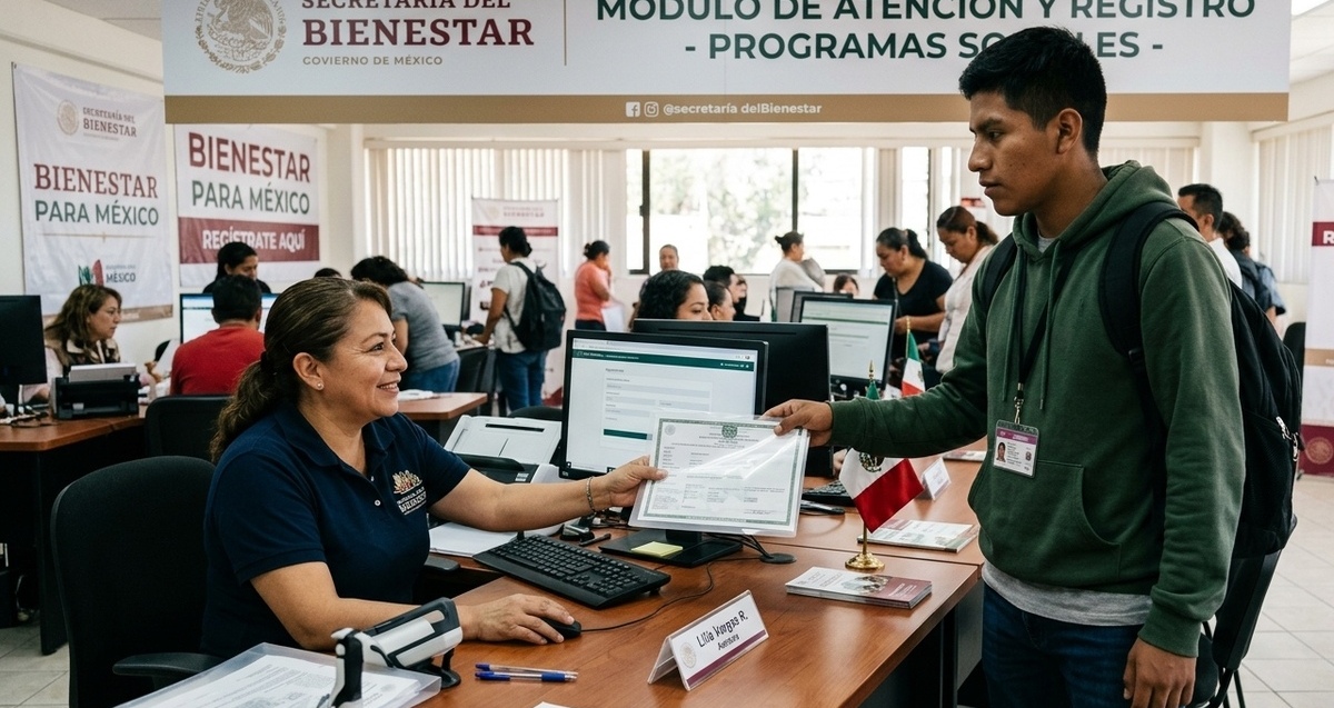 Conoce los requisitos y fechas para registrarte el nuevo apoyo del Bienestar de 18 a 29 años. (Gemini AI)