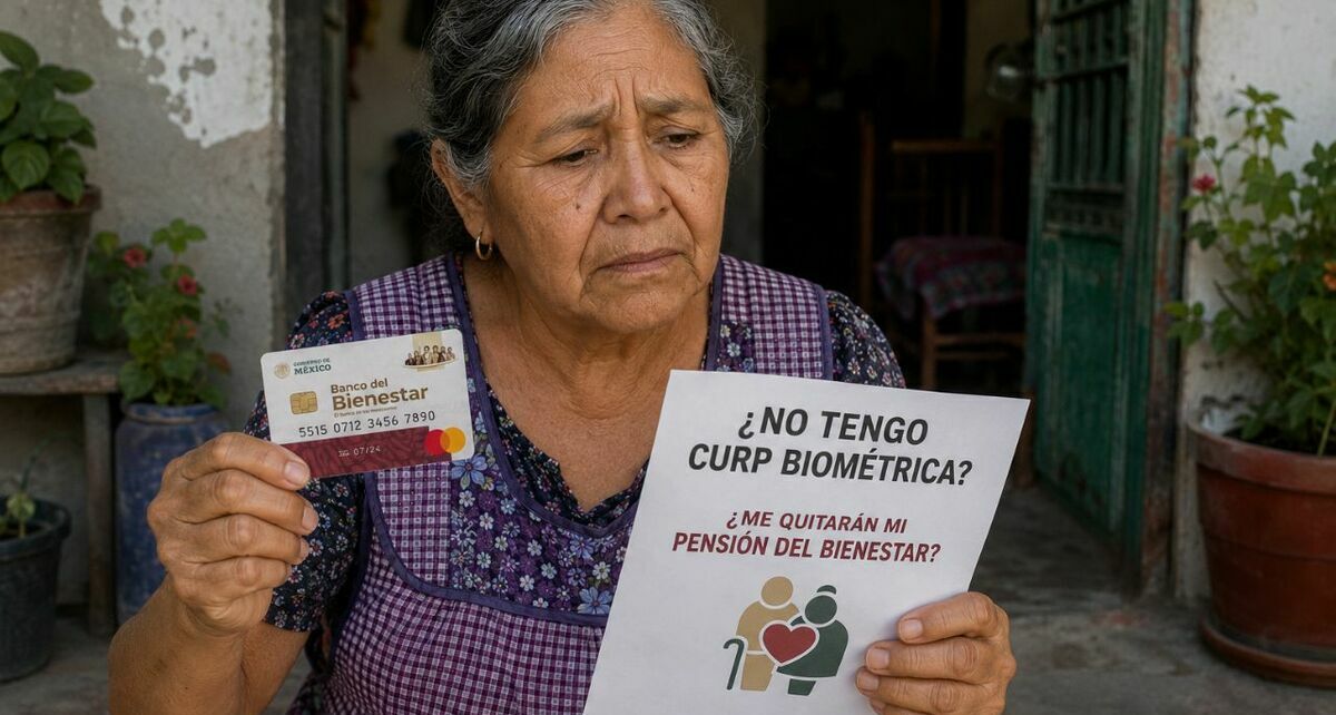 ¿La falta de la CURP Biométrica puede suspender la Pensión Bienestar? Foto: ChatGPT