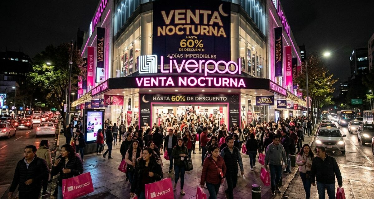 Liverpool confirma su Venta Nocturna de junio: conoce cuándo es y qué ofertas habrá