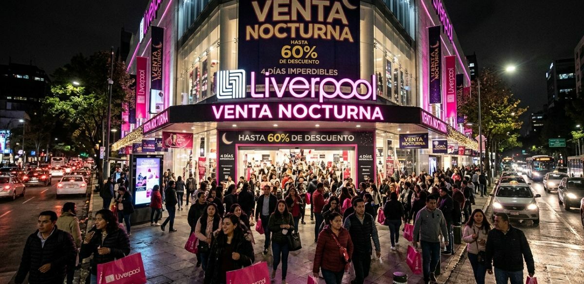 Liverpool confirma su Venta Nocturna de junio: conoce cuándo es y qué ofertas habrá