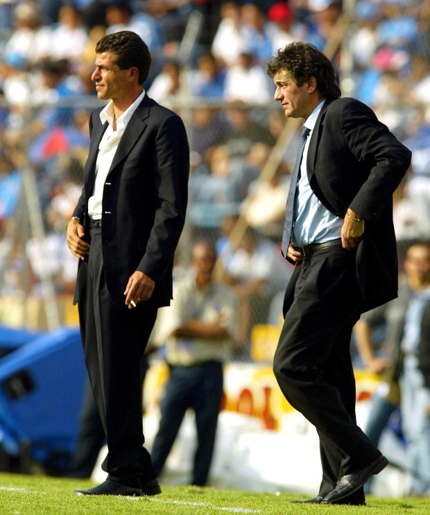 Mizrahi y Romano cuando eran compañeros de trabajo. (Foto: Mexsport)