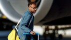 Neymar llegando a Estados Unidos con Brasil (Reuters)