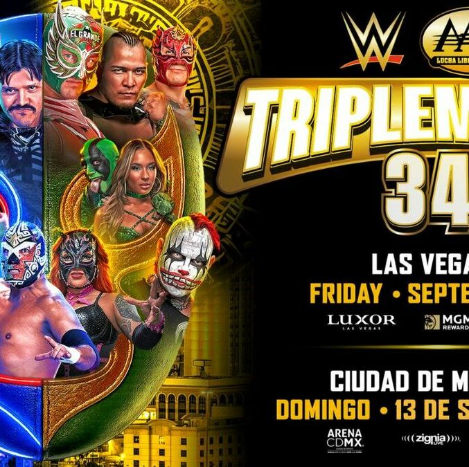 WWE y AAA revelan precios de boletos para Triplemanía 2026: así puedes conseguirlos. (@luchalibreaaa).