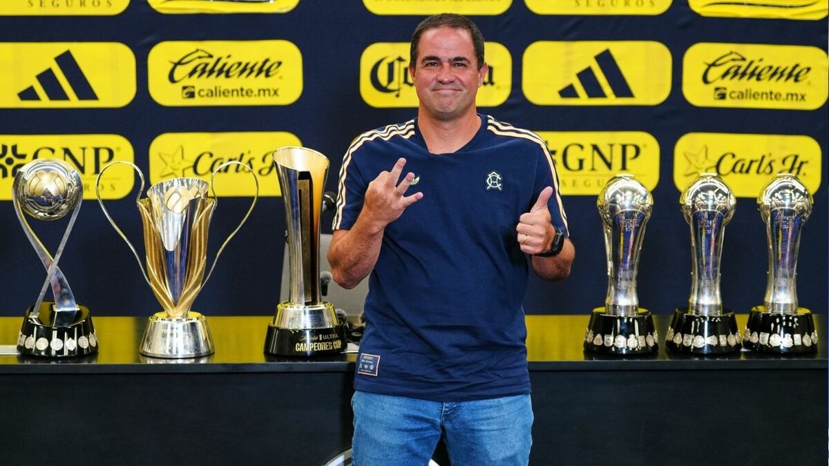 André Jardine se despidió del América (Fotografía: Imago 7)