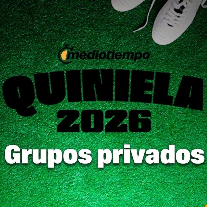 Crea grupos privados en la Quiniela mediotiempo con tus amigos