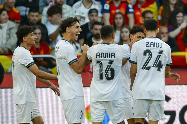 Irak le sacó el empate a España. (Foto: EFE)