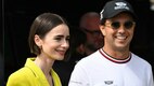 Lily Collins estuvo con Sergio Pérez en Mónaco (X @Motorsport)