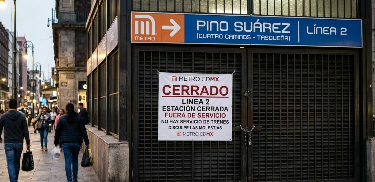 Metro CDMX cierra 5 estaciones de la Línea 2 hasta el 6 de junio | Foto: Gemini AI