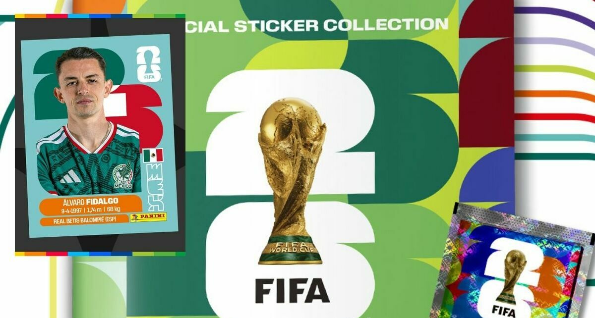 Panini anunció actualización de estampas para álbum de Copa del Mundo 2026 | Foto:@PaniniSportMX