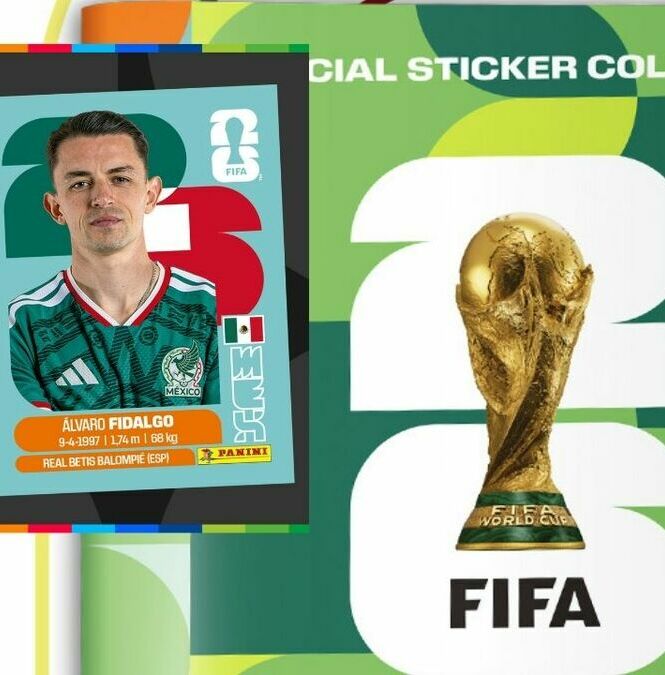 Panini anunció actualización de estampas para álbum de Copa del Mundo 2026 | Foto:@PaniniSportMX