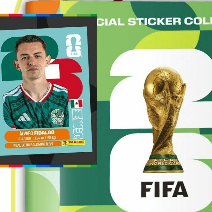 Panini anunció actualización de estampas para álbum de Copa del Mundo 2026 | Foto:@PaniniSportMX