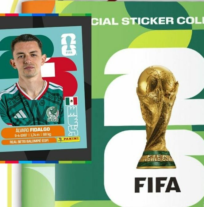 Panini anunció actualización de estampas para álbum de Copa del Mundo 2026 | Foto:@PaniniSportMX