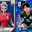 Así puedes hacer tus estampas mundialistas de 'Las Guerreras K-Pop' | Foto: Gemini AI