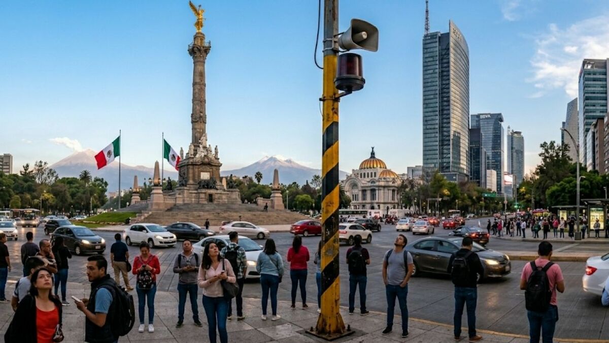 La alerta sísmica no se activó en el temblor de este 5 de junio (Imagen creada con IA)
