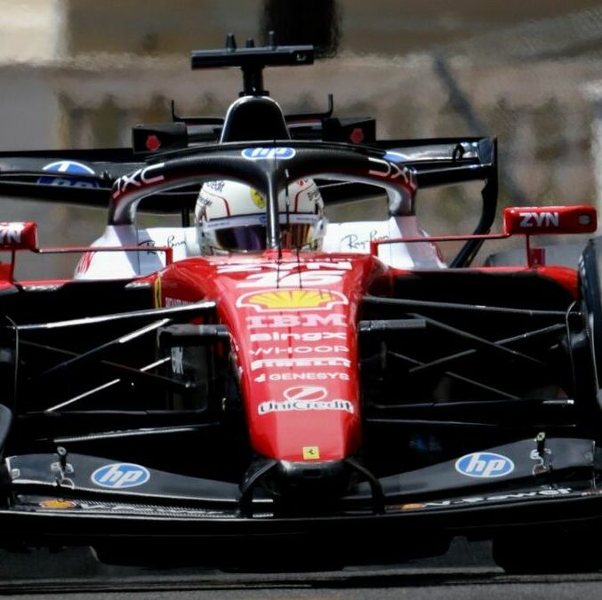Leclerc lideró la primera prueba en Mónaco. (Foto: EFE)
